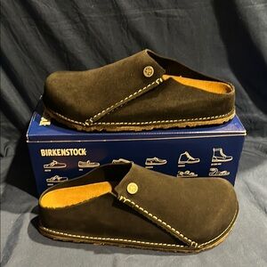 Birkenstock- Zermatt Suede, Midnight, suede leather, 10 women